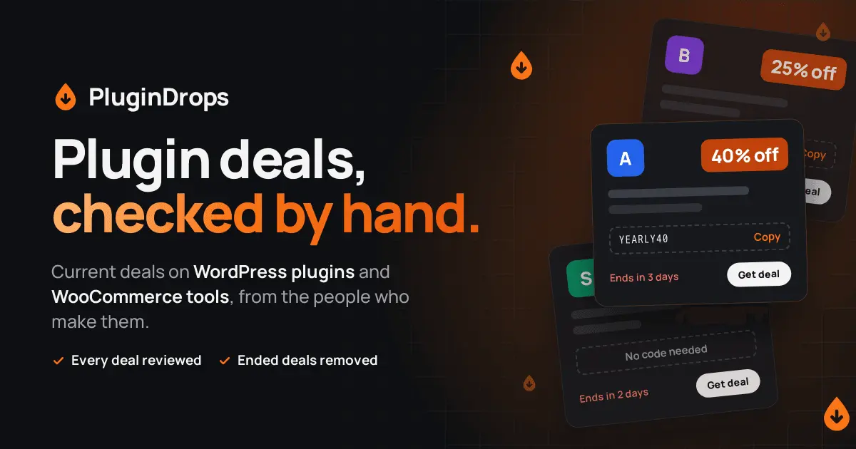 Screenshot 1 of Plugin Drops