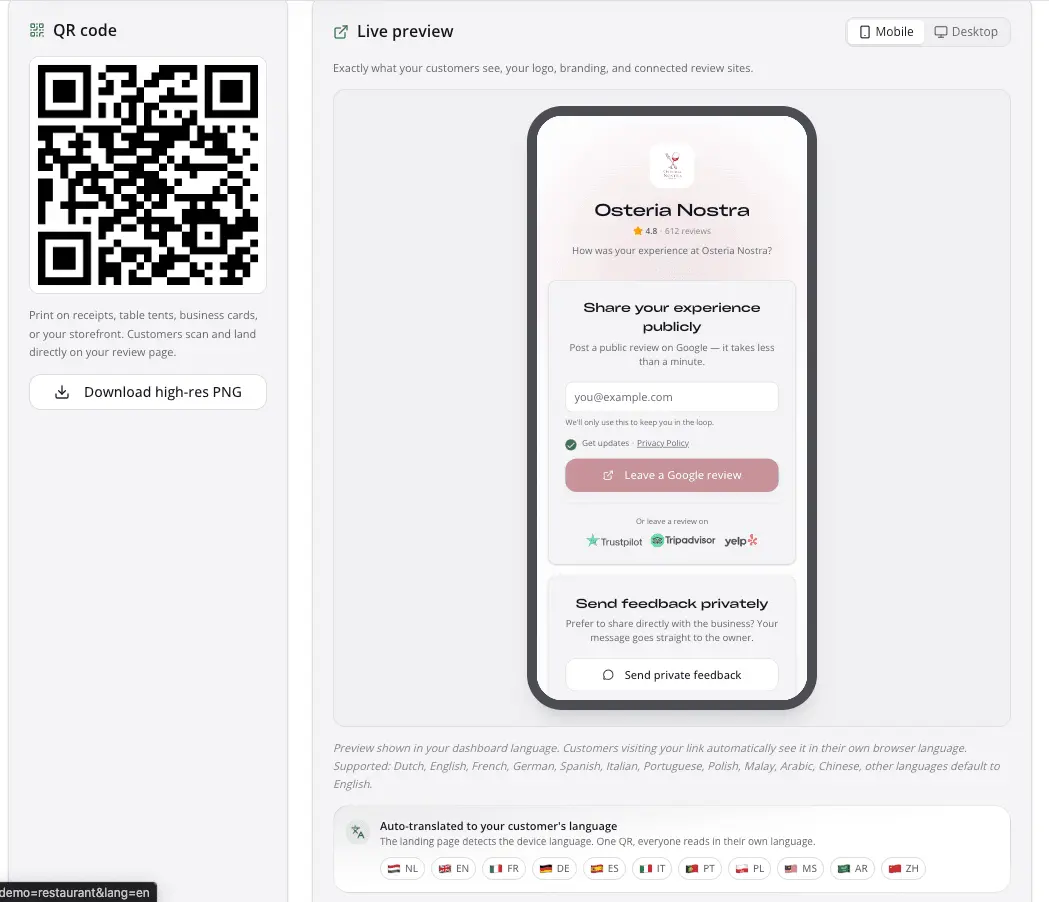 Screenshot 2 of RecensioAI