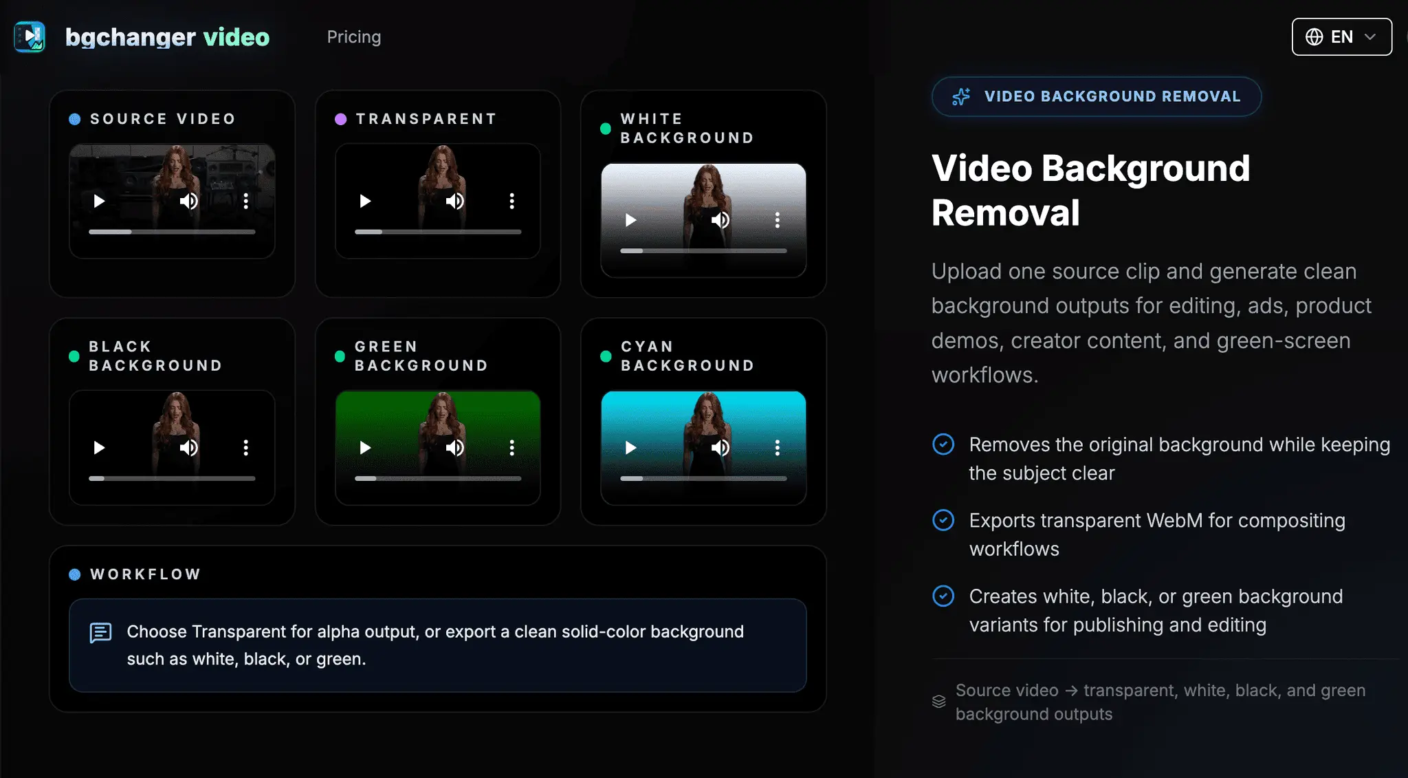 Screenshot 2 of bgchanger.video