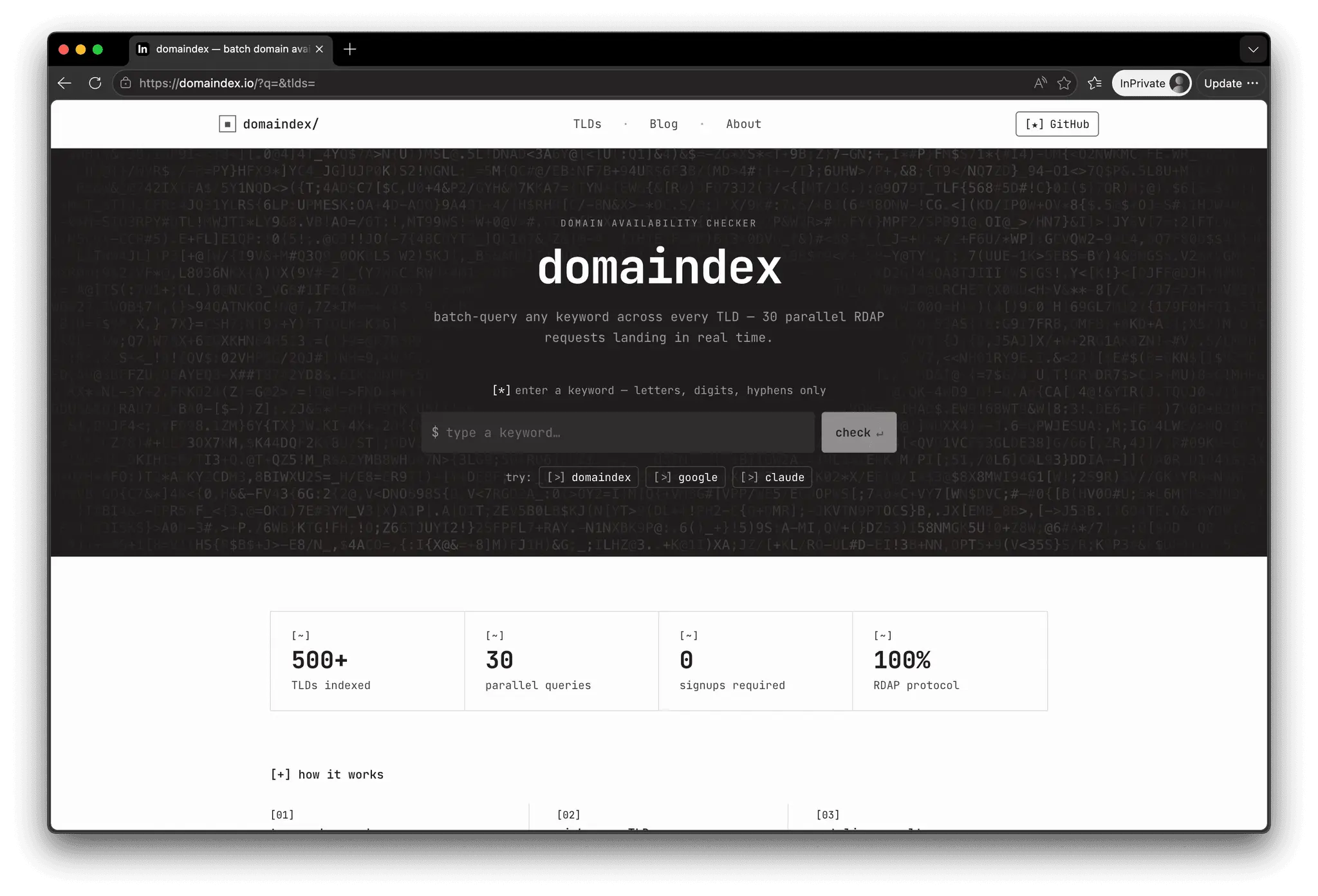 Screenshot 2 of domaindex