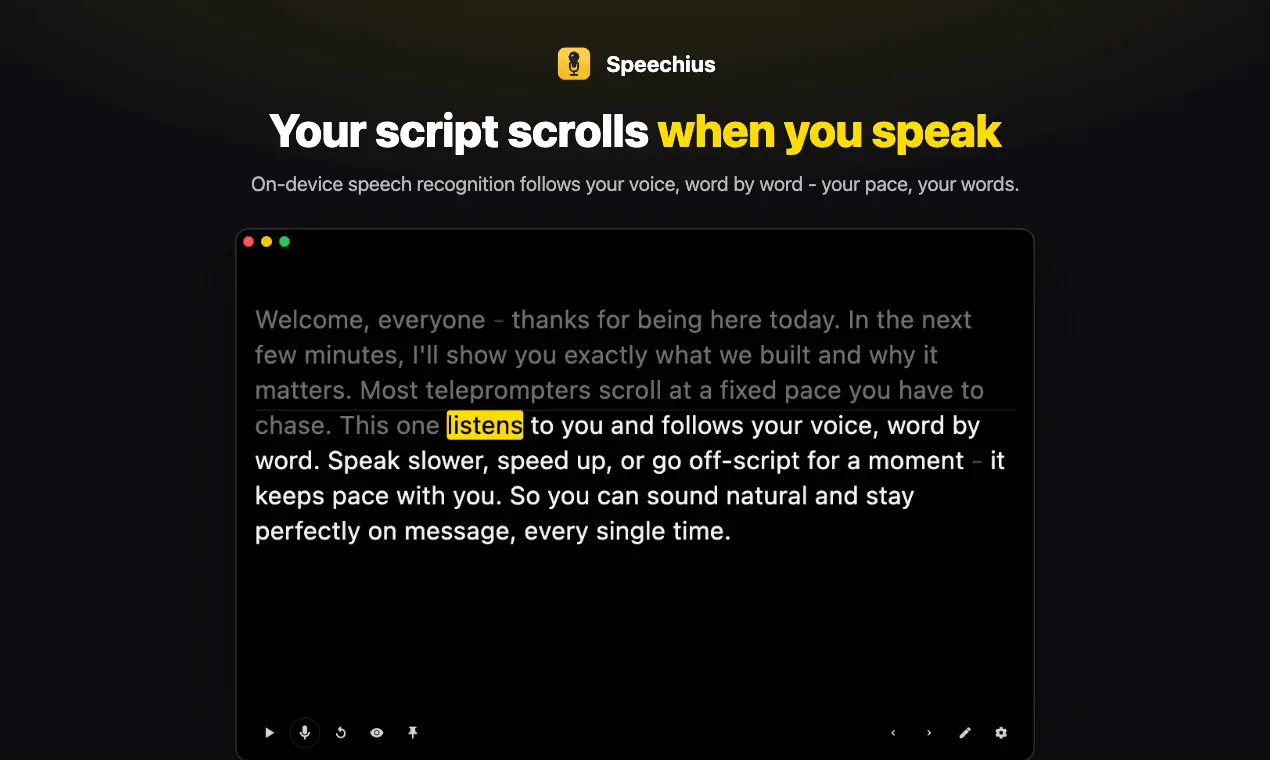 Screenshot 2 of Speechius