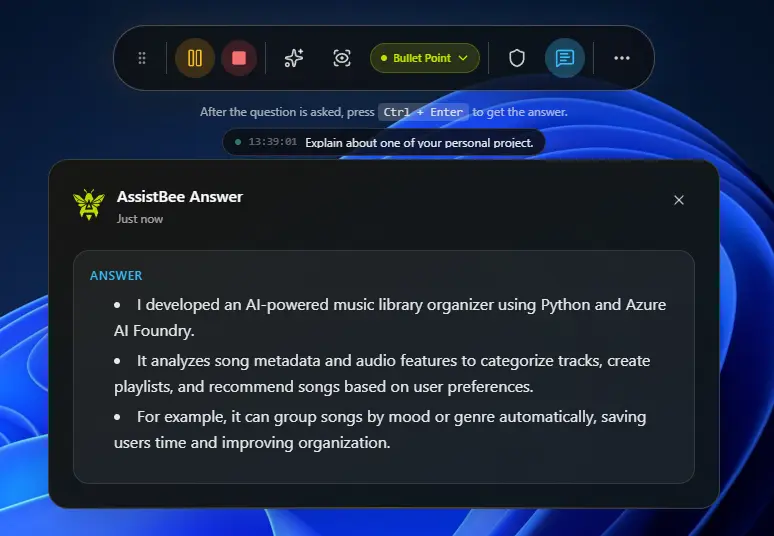 Screenshot 3 of AssistBee