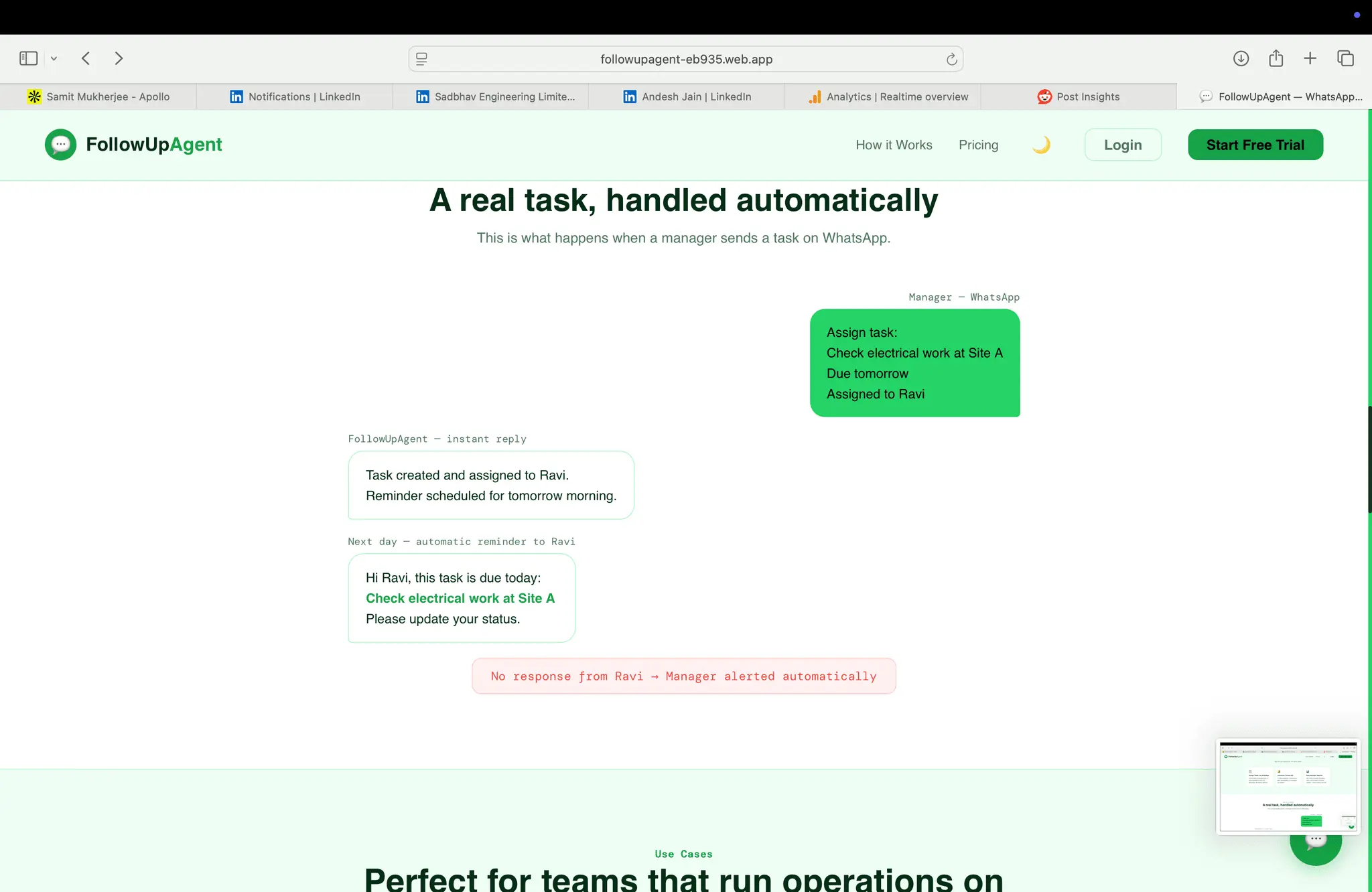 Screenshot 8 of FollowUpAgent
