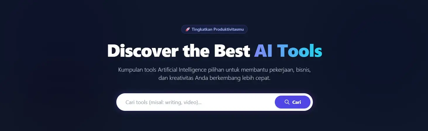 Screenshot 1 of AI Tools Hub