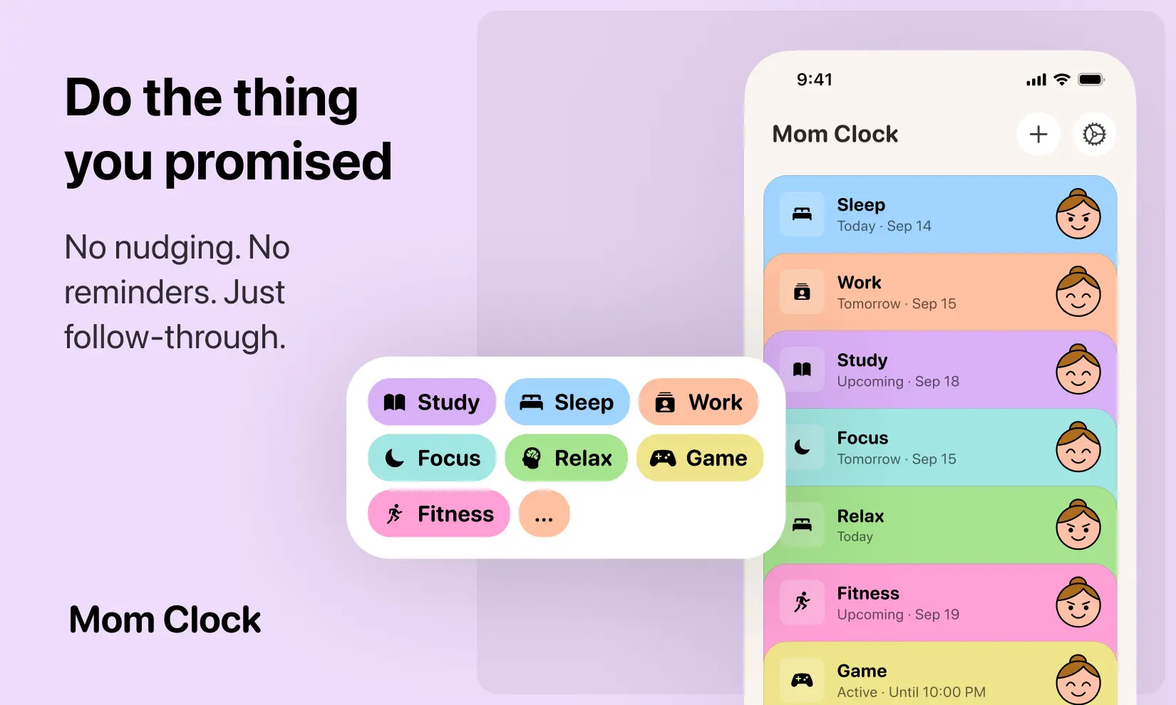 Screenshot 3 of Mom Clock