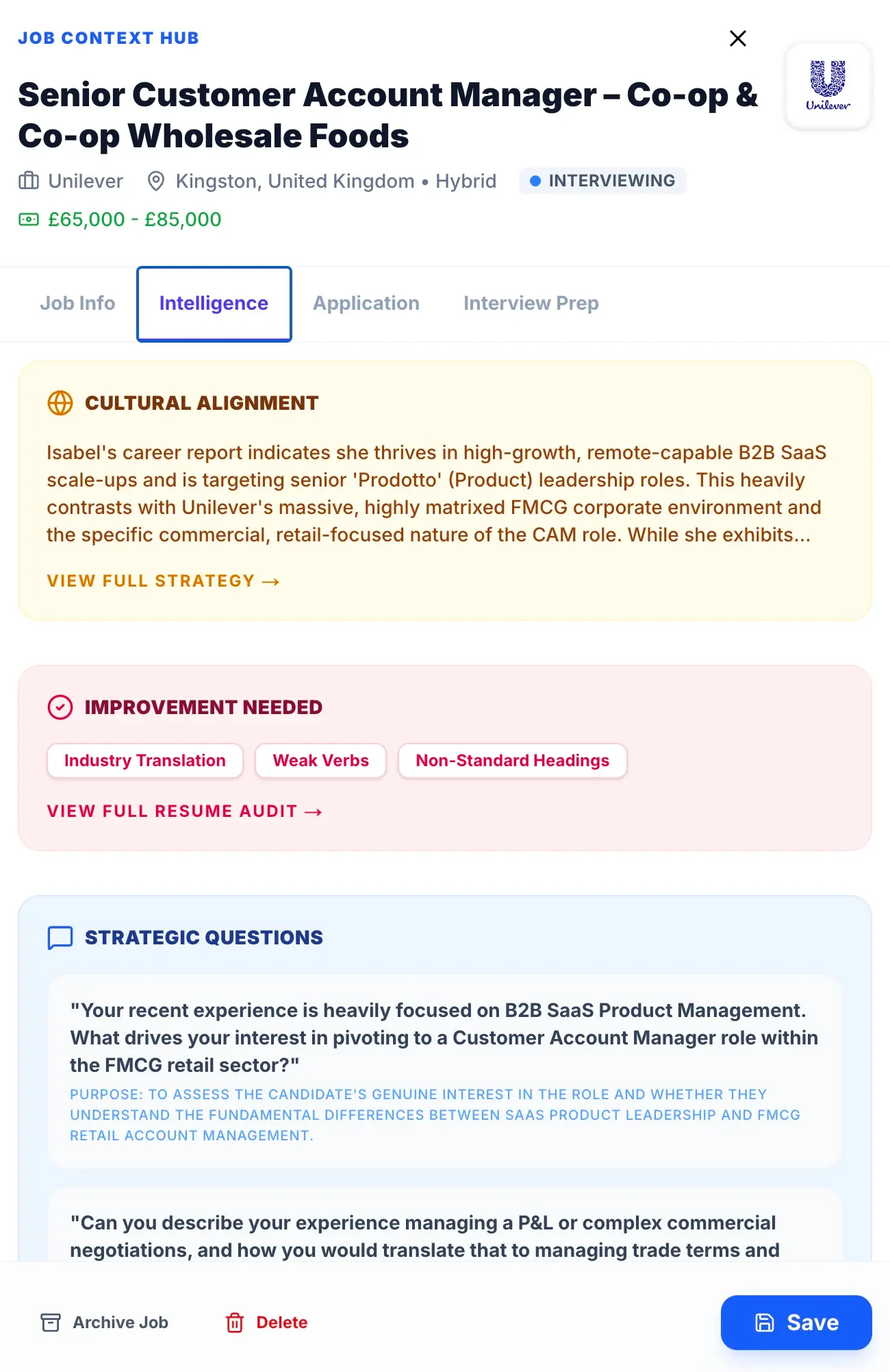 Screenshot 1 of JobMentis