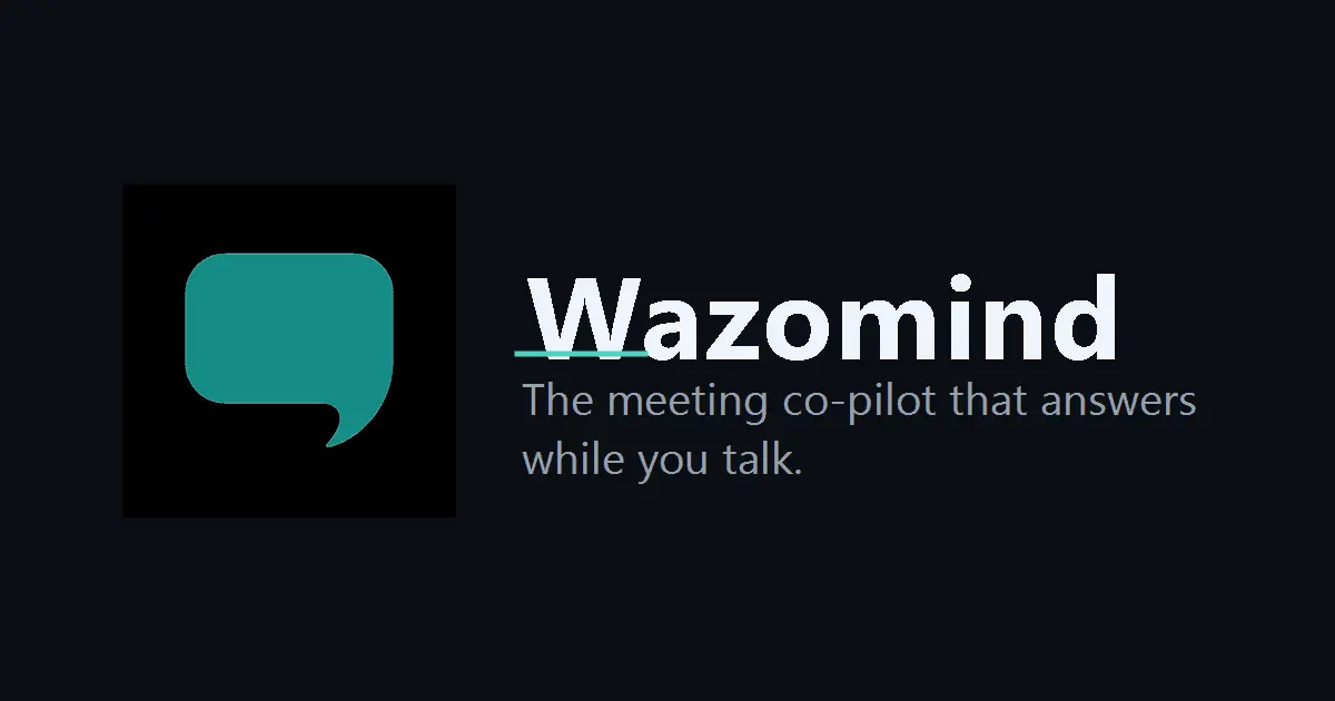 Screenshot 1 of Wazomind