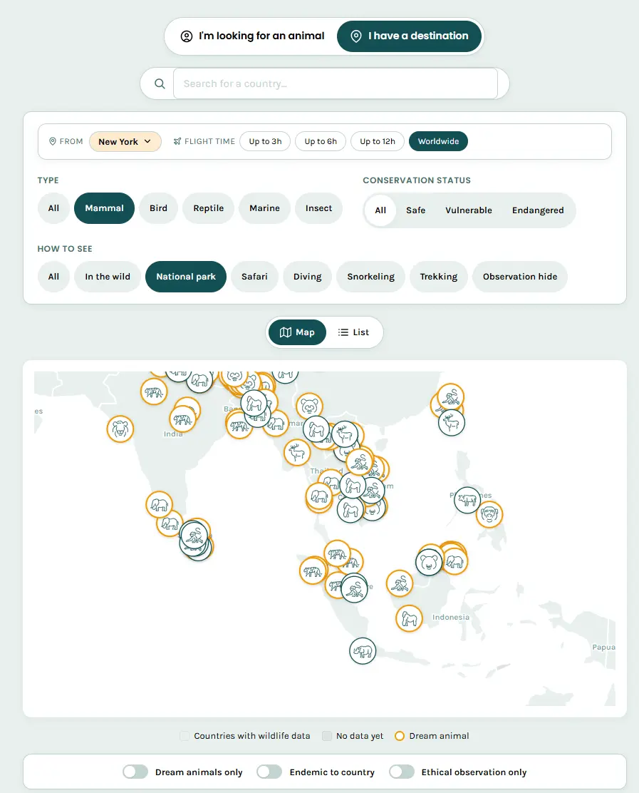 Screenshot 3 of Animals around the world 