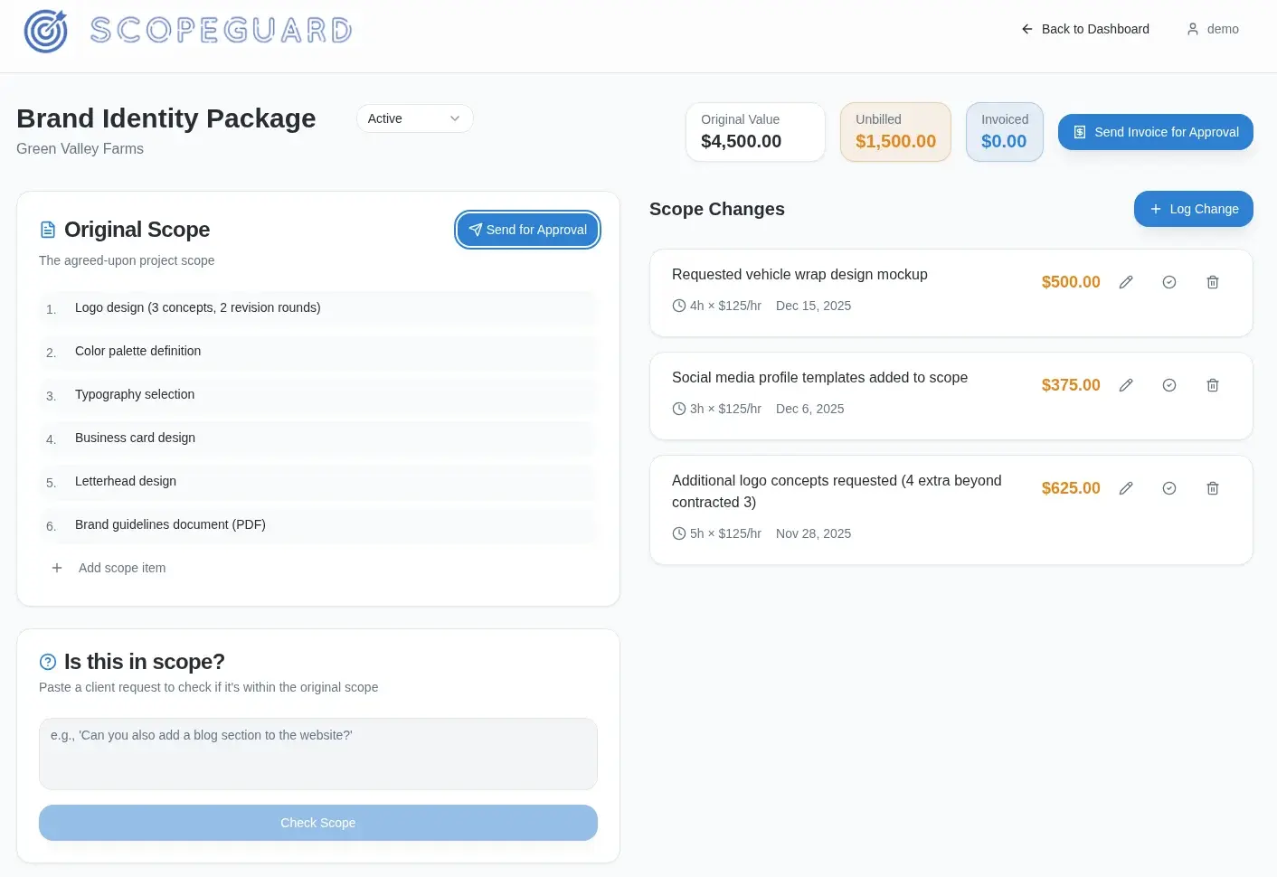 Screenshot 3 of ScopeGuard