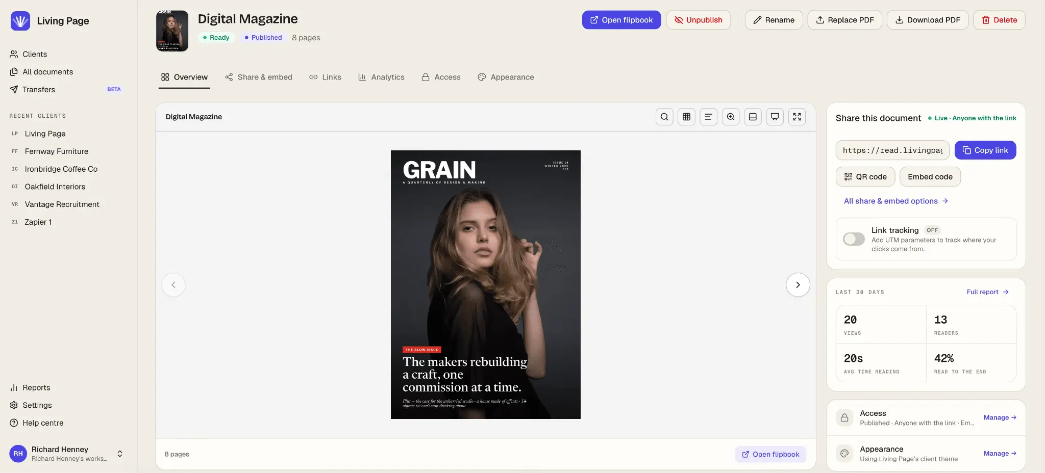 Screenshot 6 of Living Page