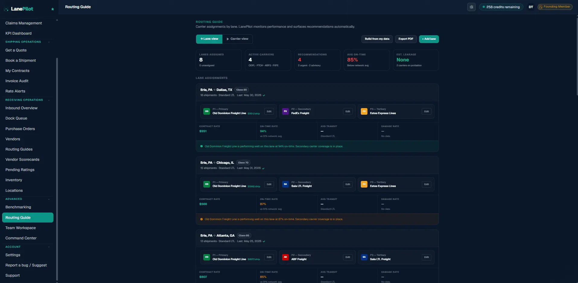 Screenshot 9 of LanePilot