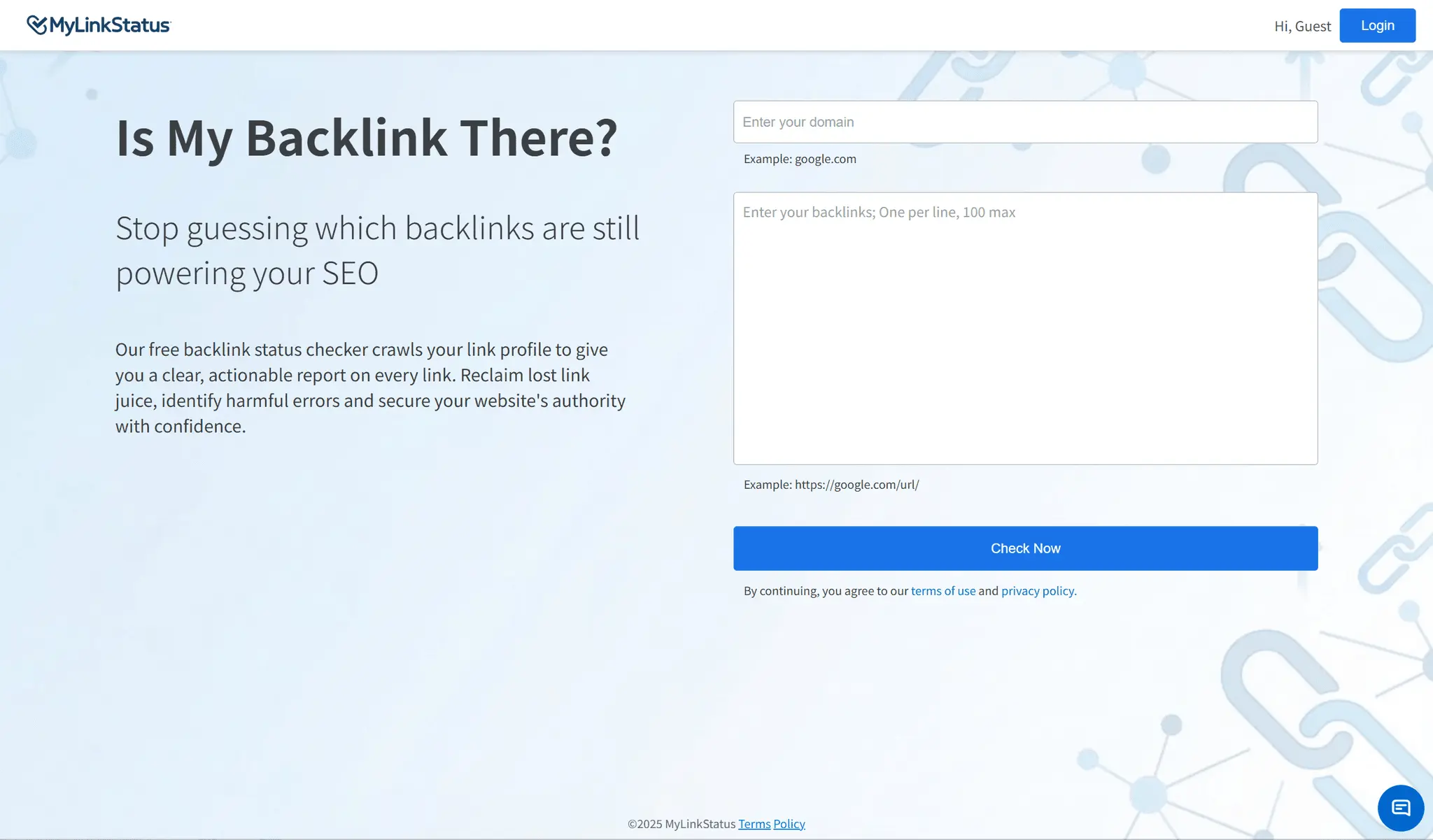 Screenshot 2 of MyLinkStatus