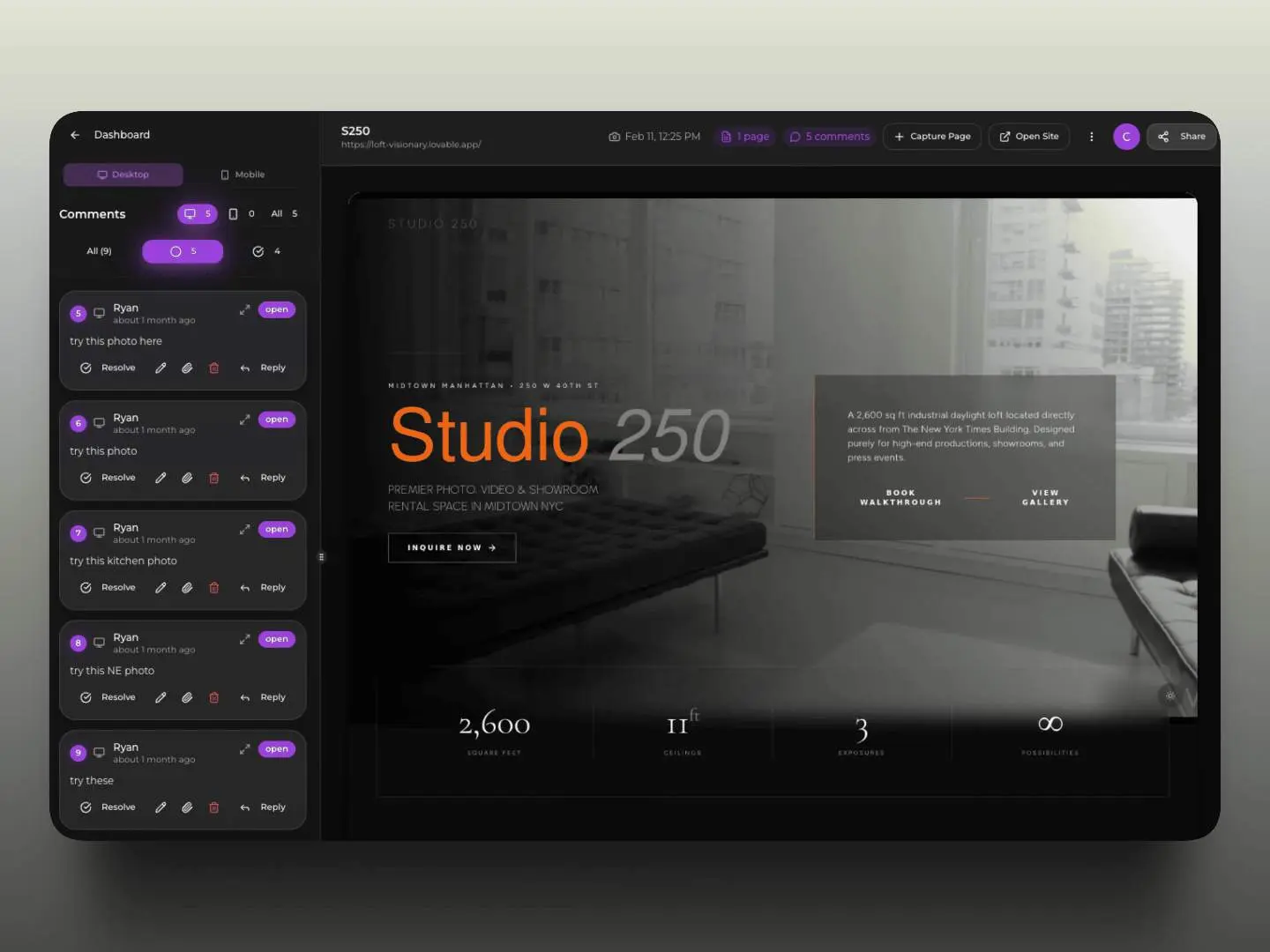 Screenshot 2 of Proofapp