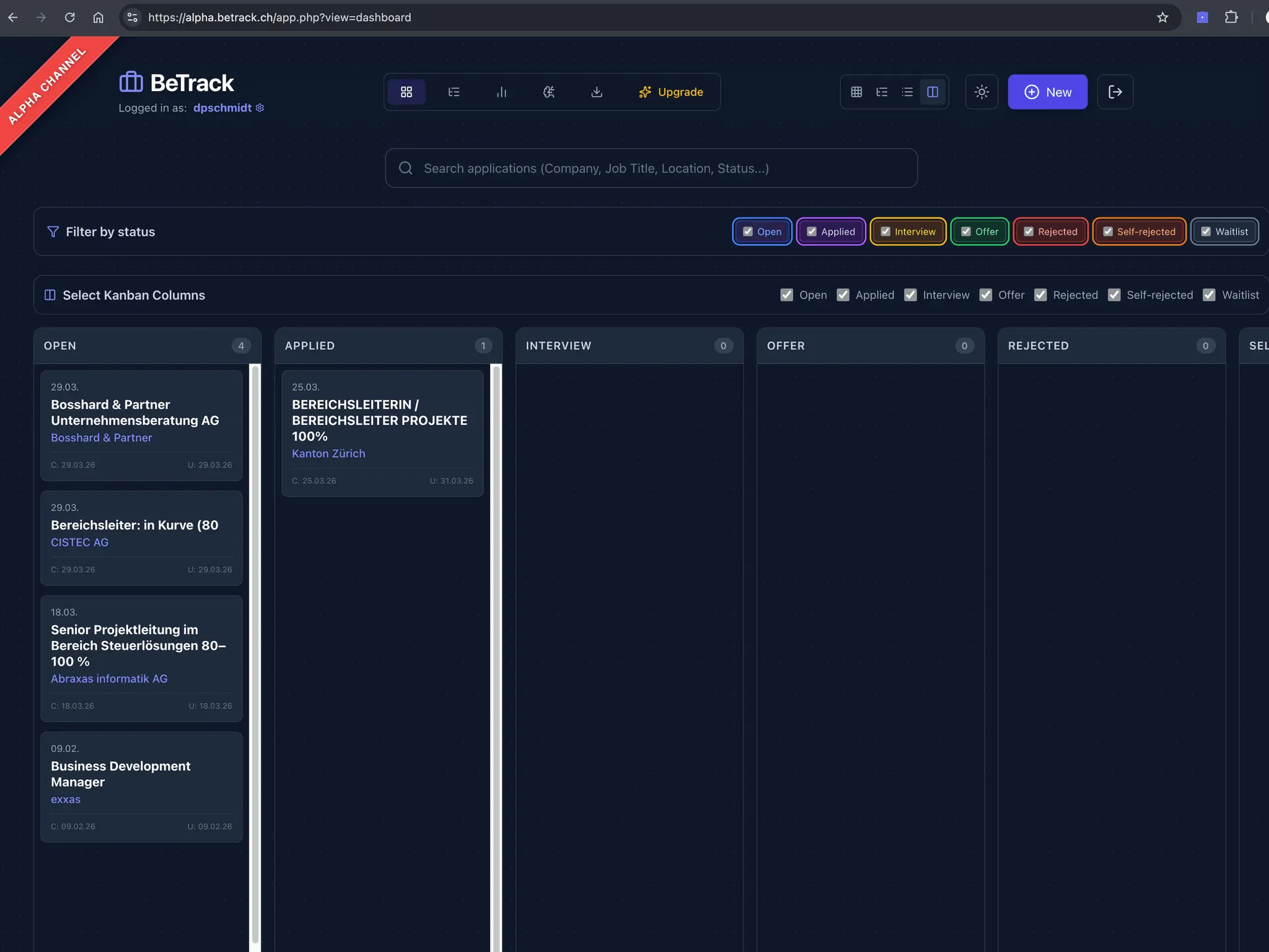 Screenshot 4 of BeTrack