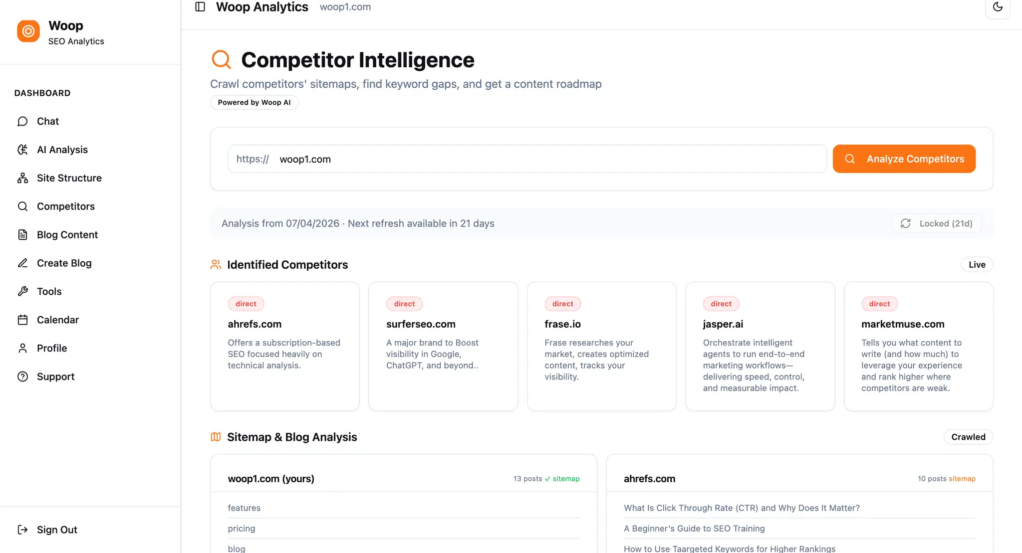 Screenshot 1 of Woop AI