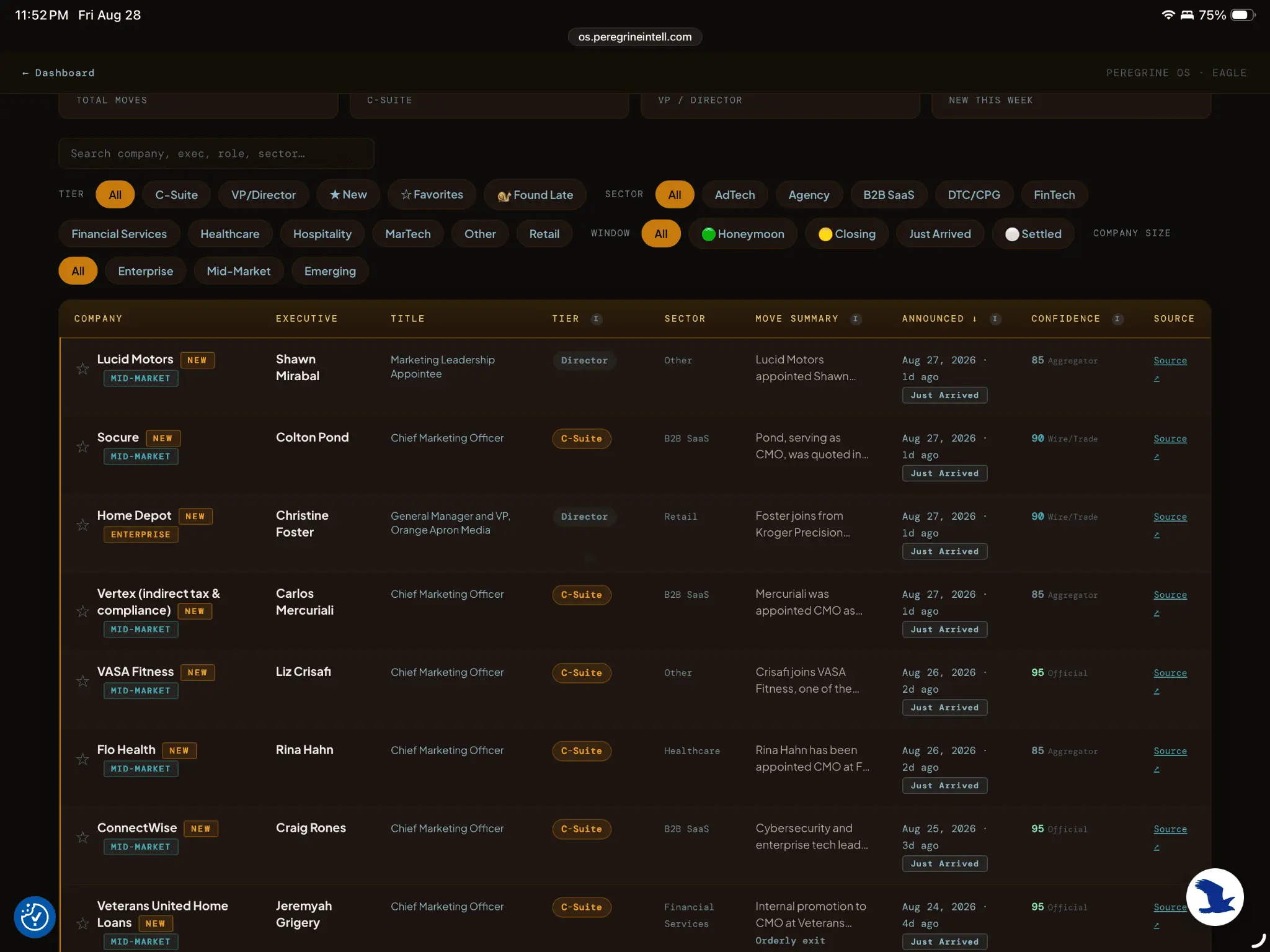 Screenshot 8 of Peregrine OS