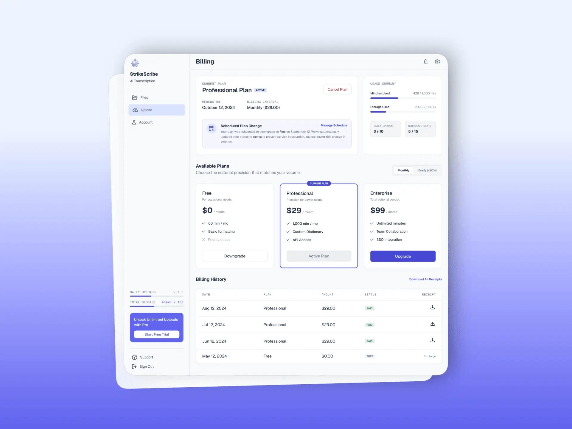 Screenshot 5 of StrikeScribe