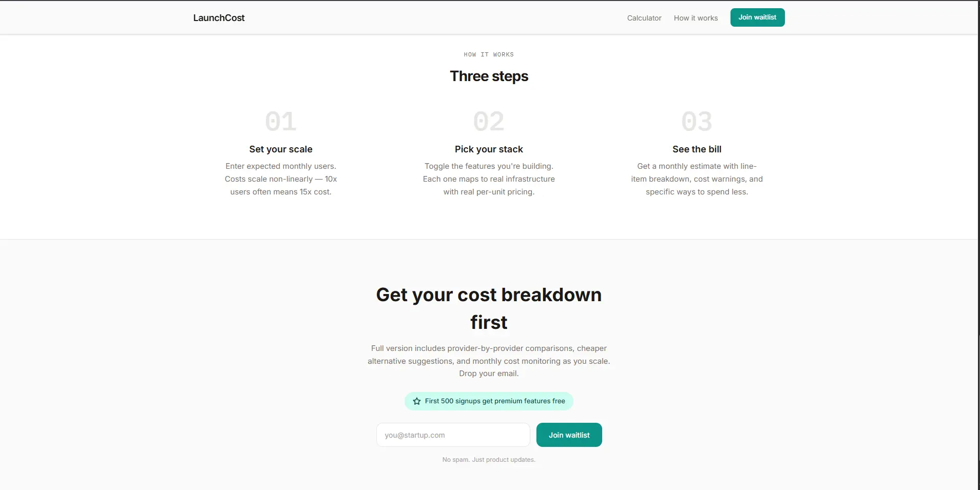 Screenshot 3 of Launch Cost