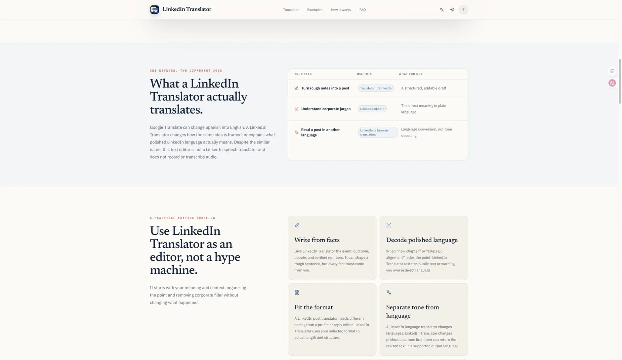 Screenshot 3 of LinkedIn Translator