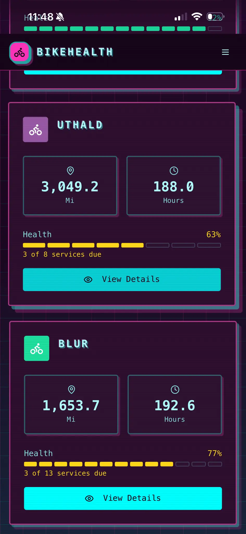 Screenshot 3 of BikeHealth