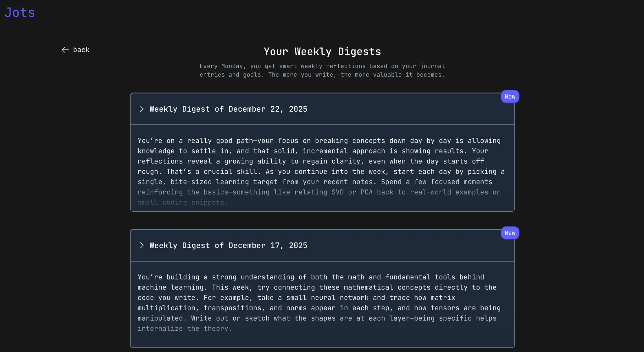 Screenshot 4 of Jots