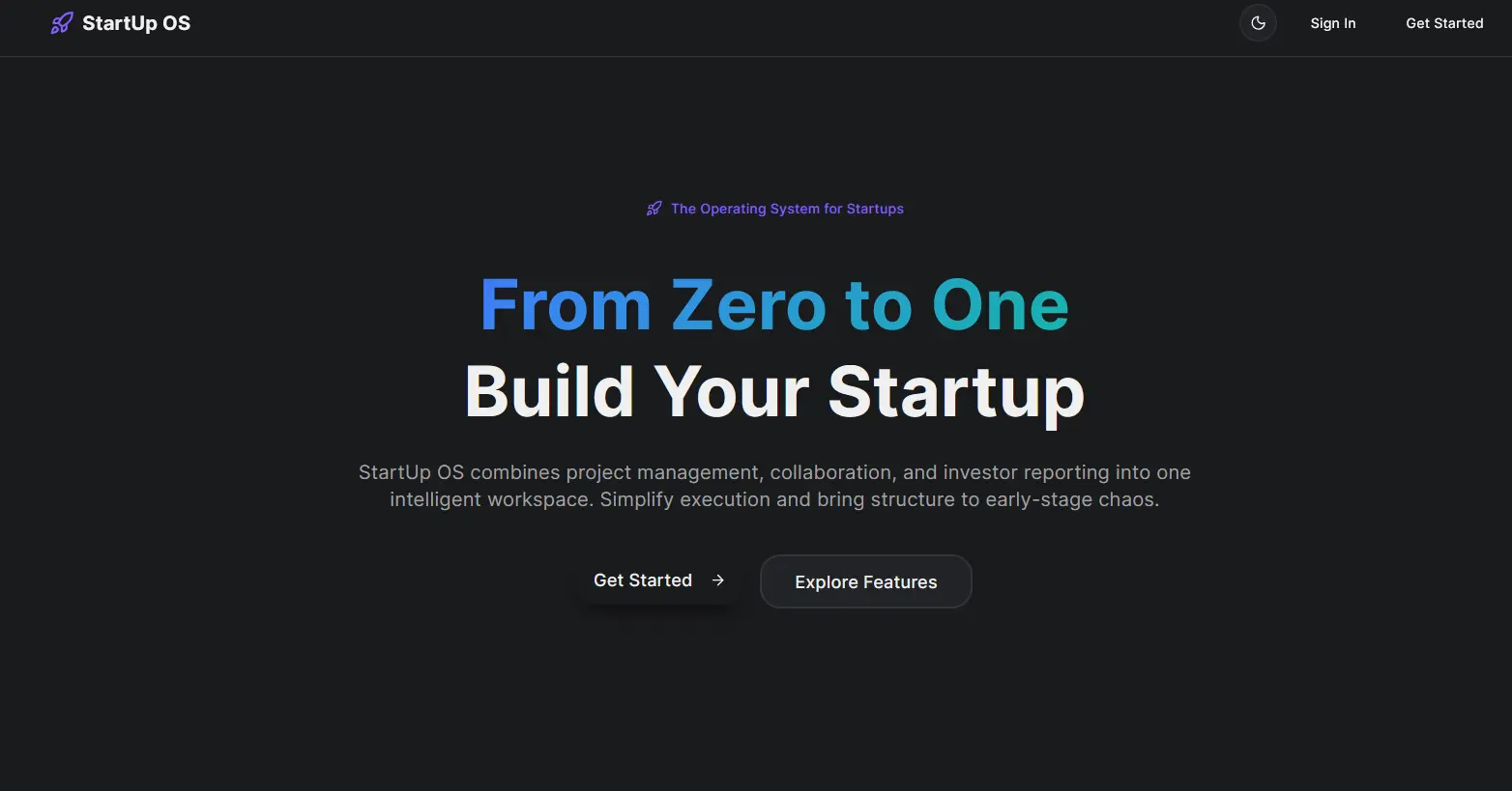 Screenshot 3 of StartUP OS 