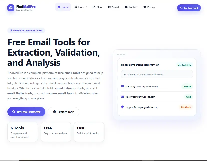 Screenshot 3 of FindMailPro