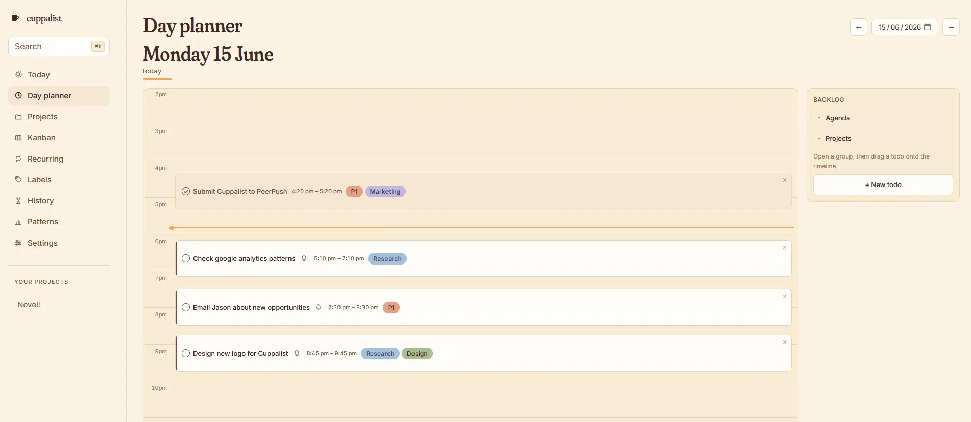 Screenshot 5 of Cuppalist