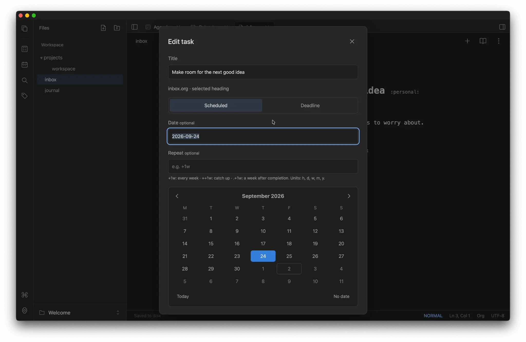 Screenshot 4 of OrbitalNote
