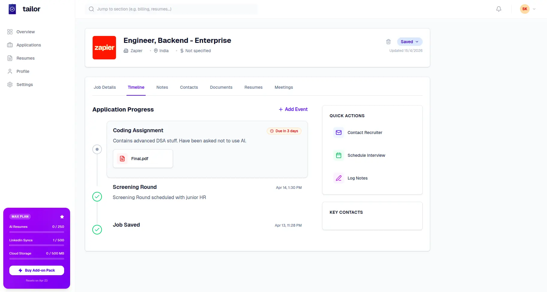 Screenshot 2 of Tailor