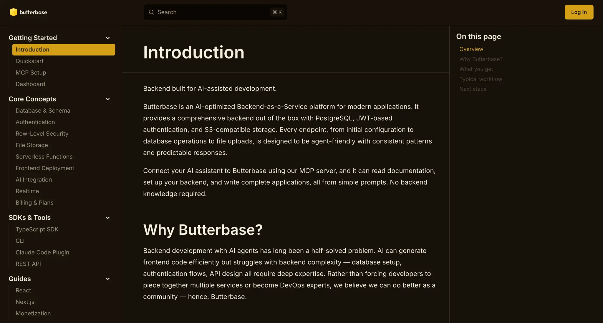 Screenshot 1 of Butterbase