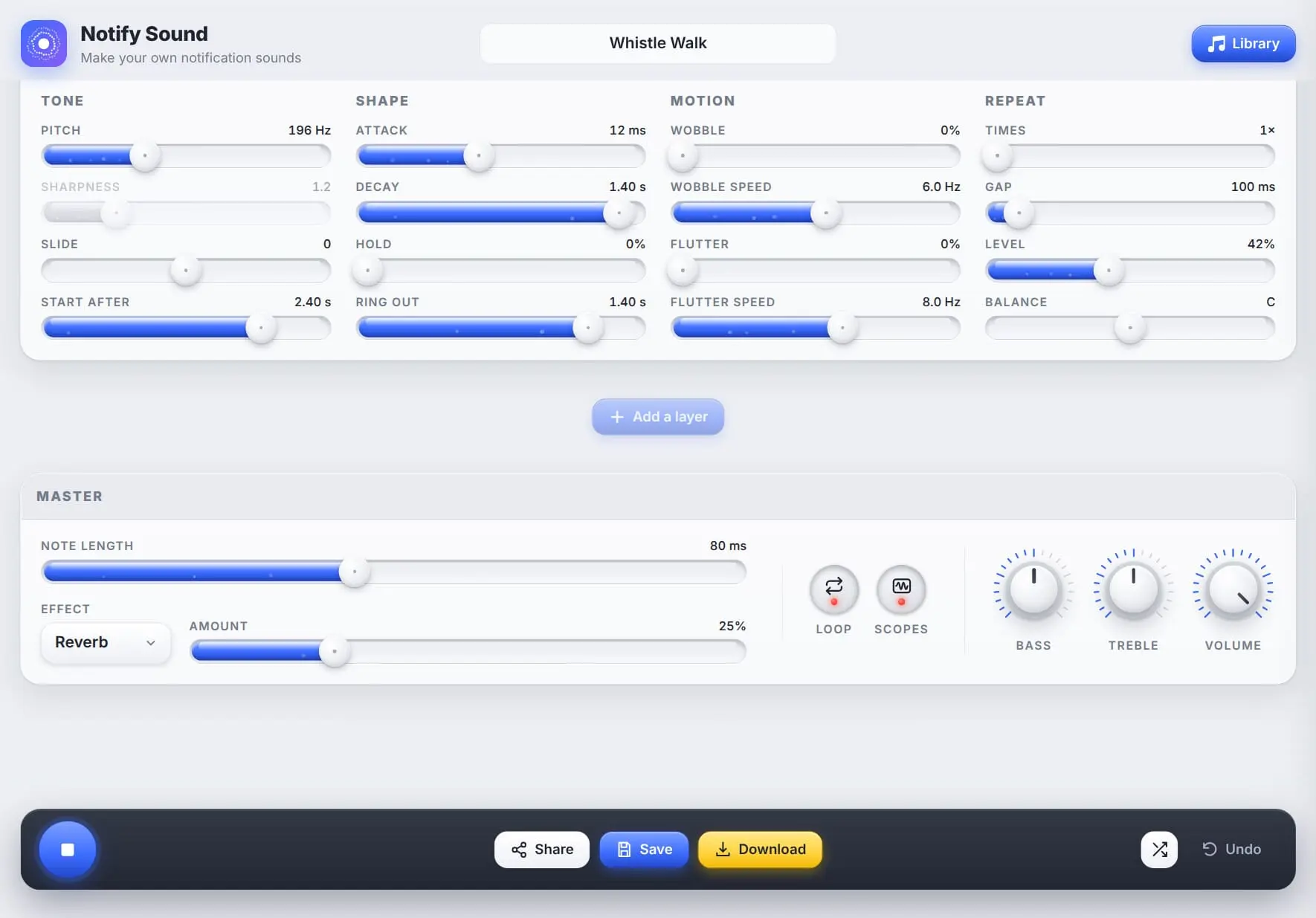 Screenshot 5 of Notify Sound