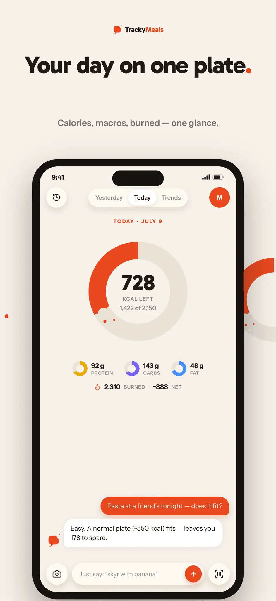 Screenshot 3 of TrackyMeals