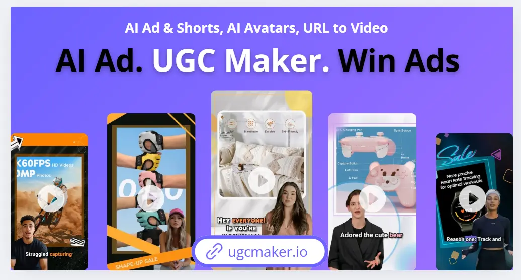 Screenshot 1 of UGC Maker - Create UGC Ad Videos with AI