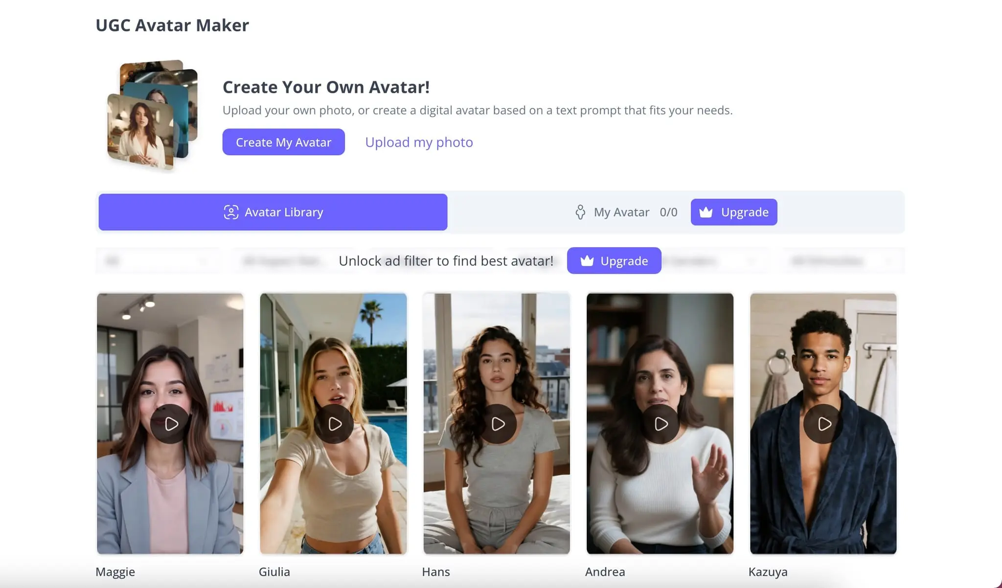 Screenshot 2 of UGC Maker - Create UGC Ad Videos with AI