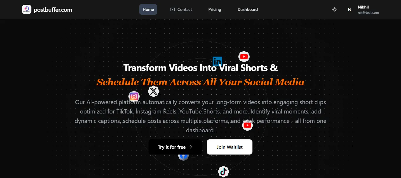 Screenshot 1 of postbuffer