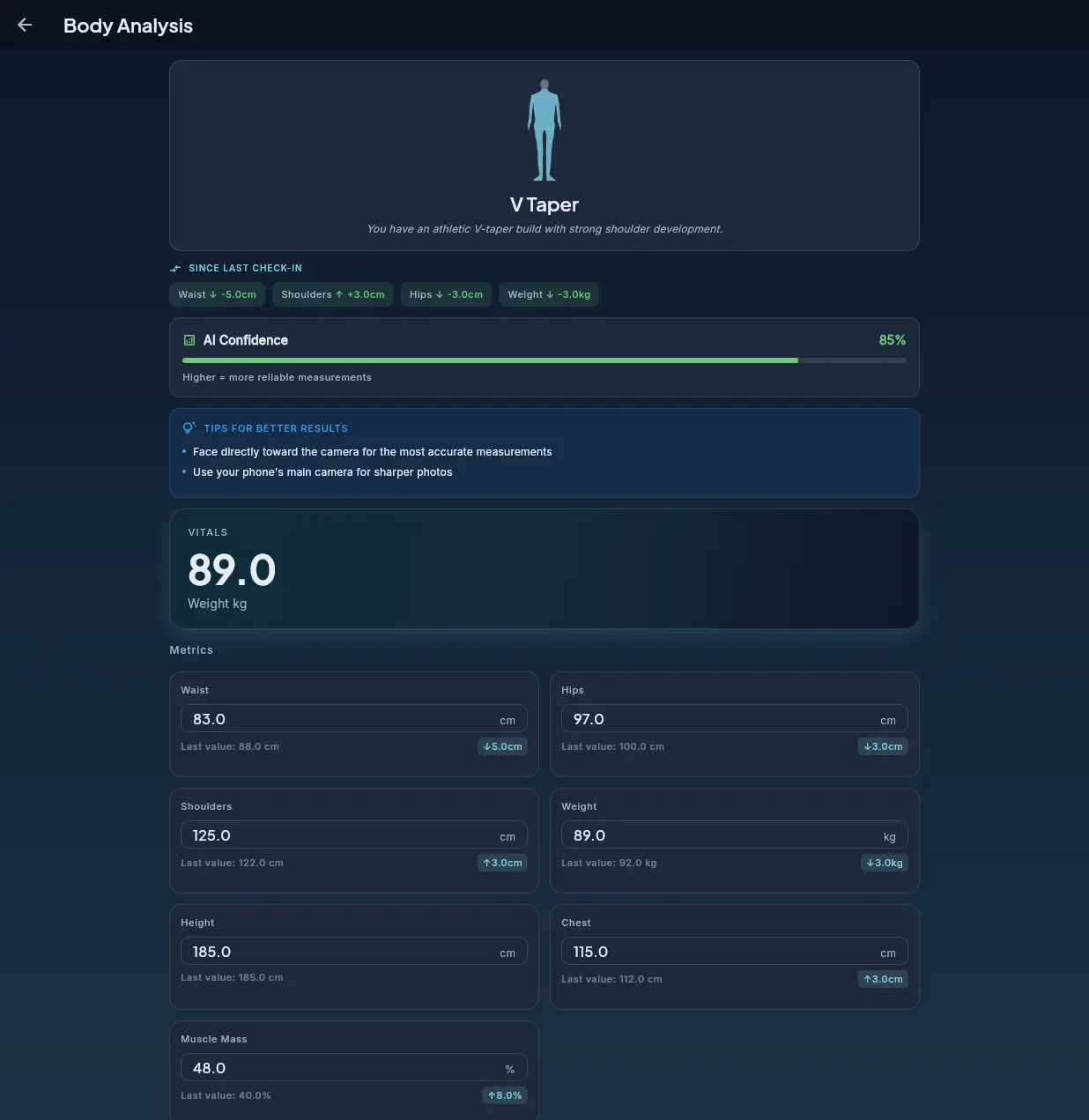 Screenshot 7 of Pelaris AI Fitness Coaching