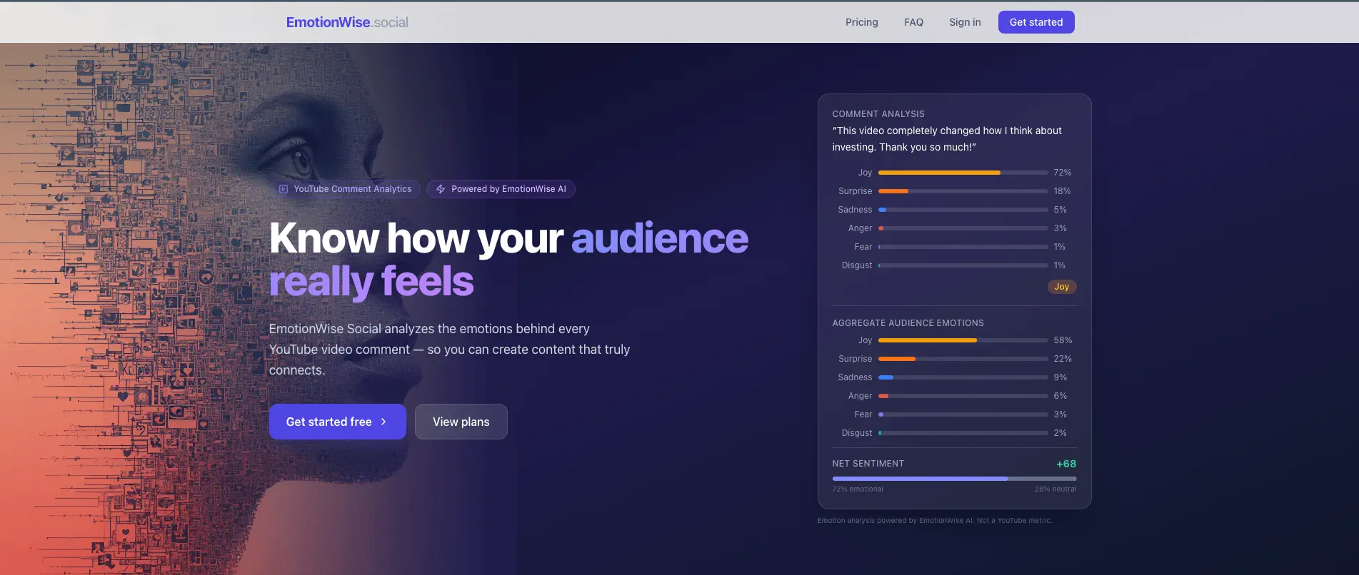 Screenshot 1 of EmotionWise Social