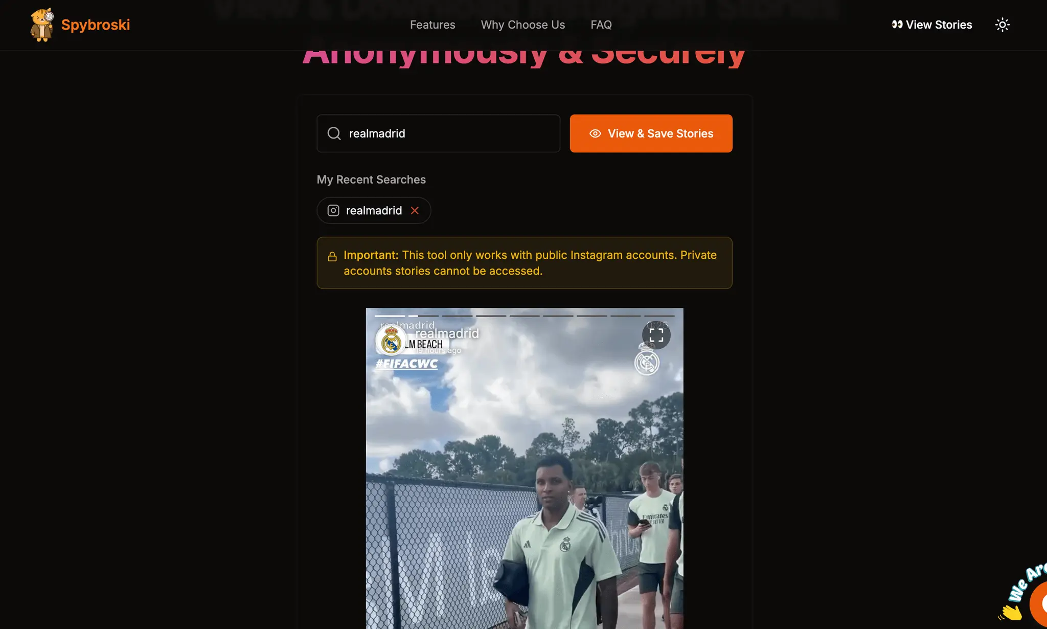 Screenshot 1 of Spybroski