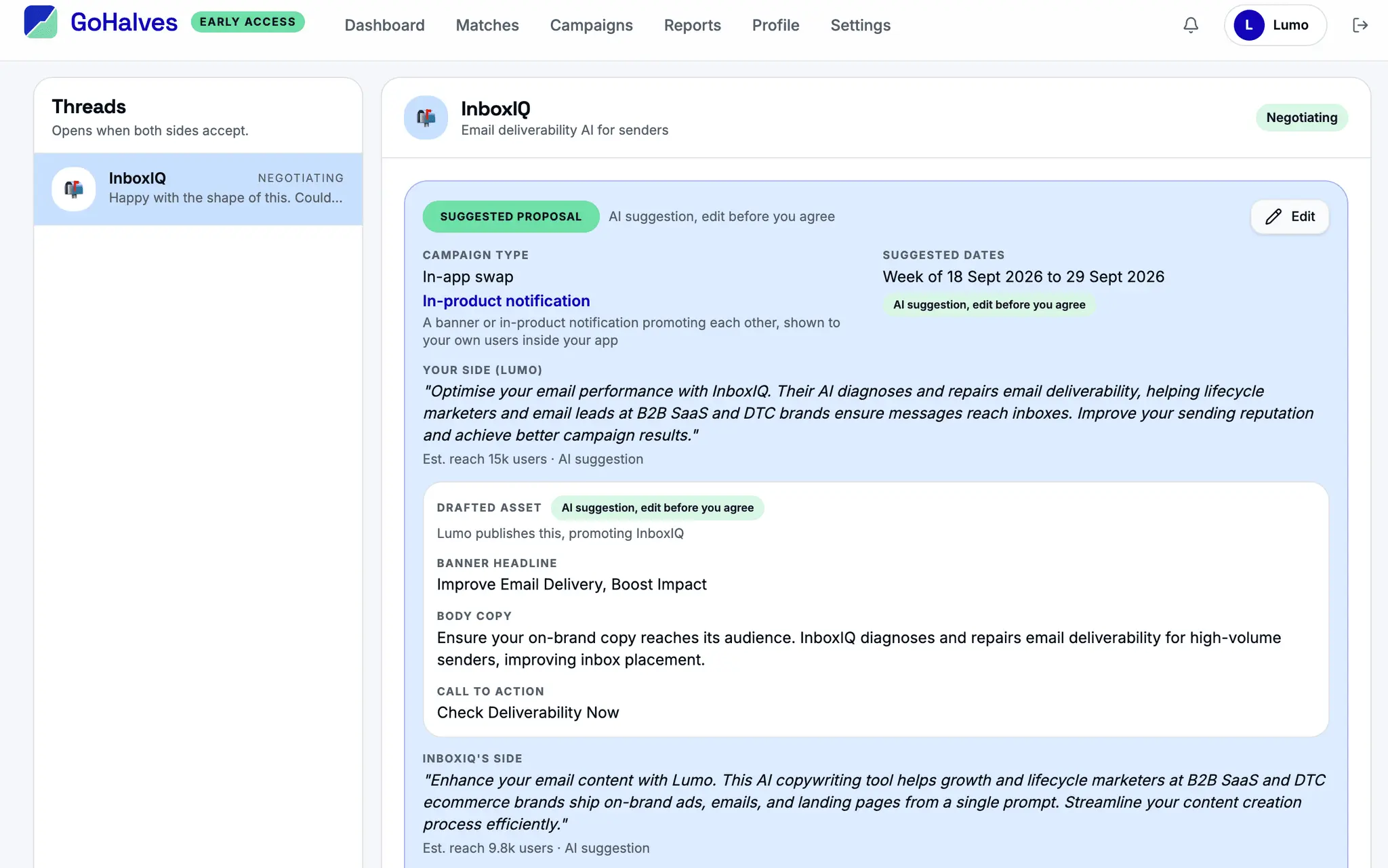Screenshot 7 of GoHalves
