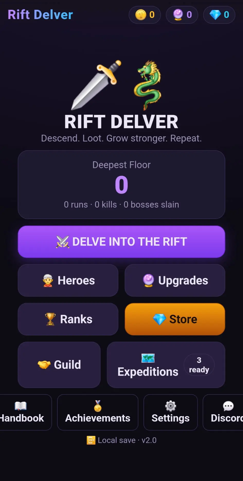 Screenshot 1 of Rift Delver