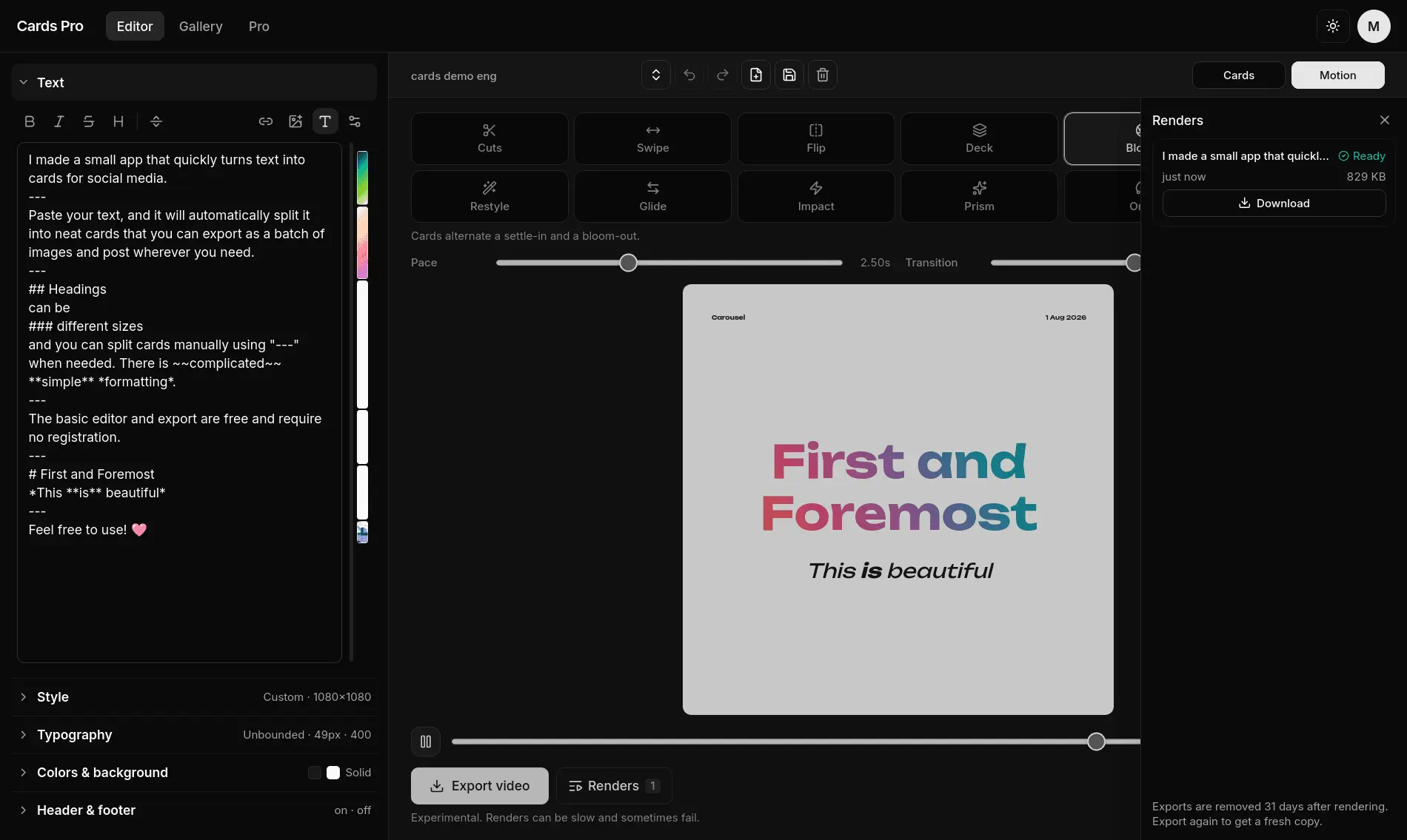 Screenshot 3 of Cards