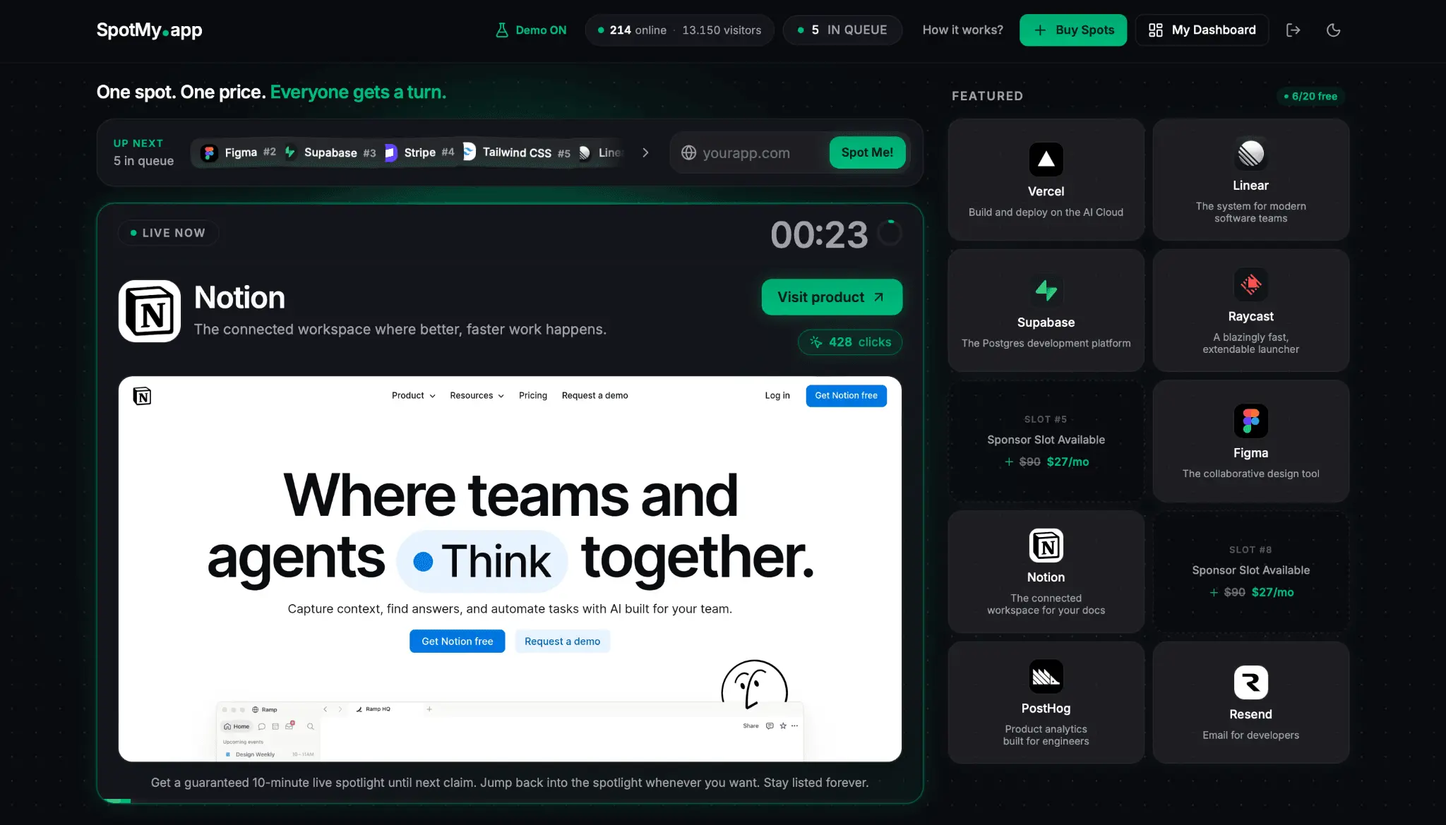 Screenshot 2 of SpotMy.app