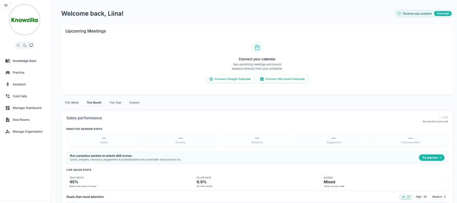 Screenshot 1 of Knowzilla