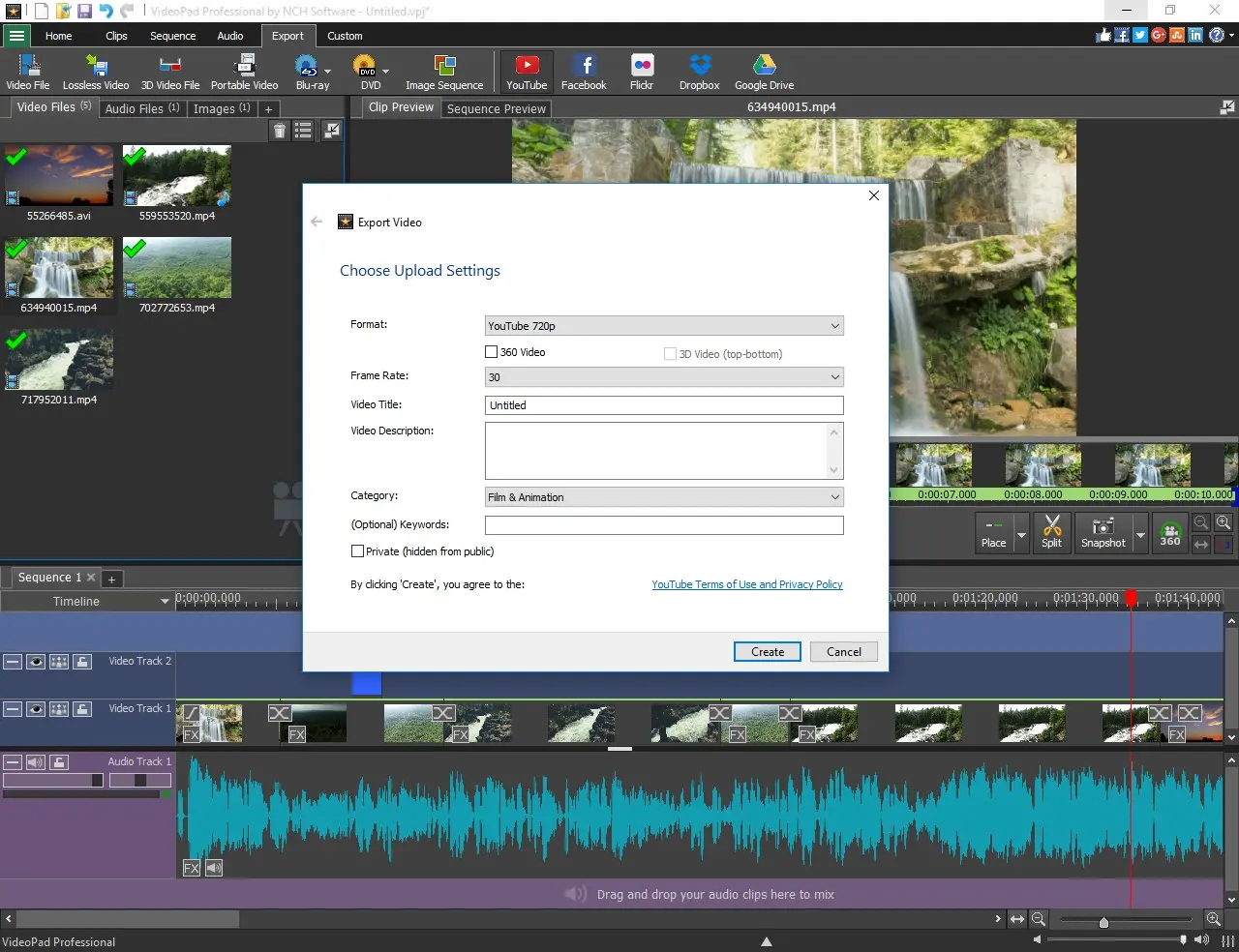 Screenshot 7 of VideoPad Video Editor