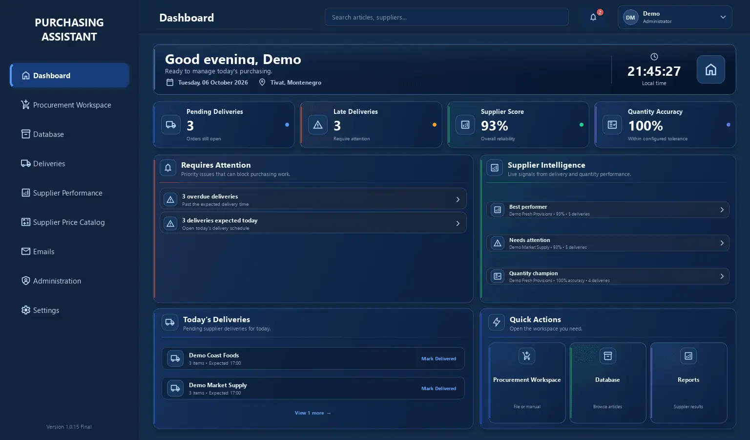 Screenshot 8 of Purchasing Assistant