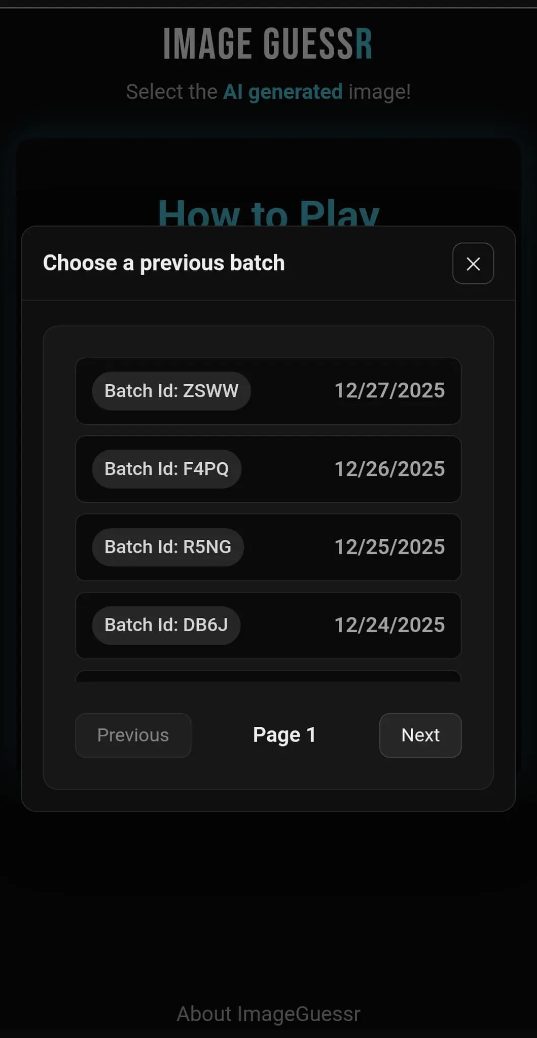 Screenshot 3 of ImageGuessr