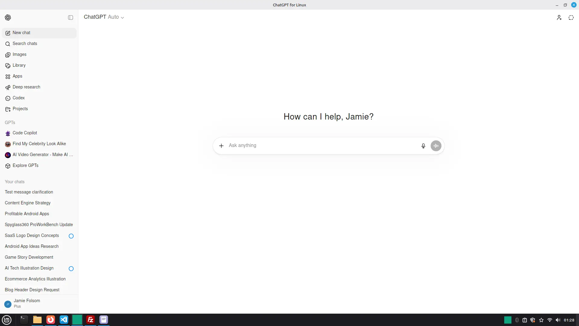 Screenshot 1 of OpenChat for Linux