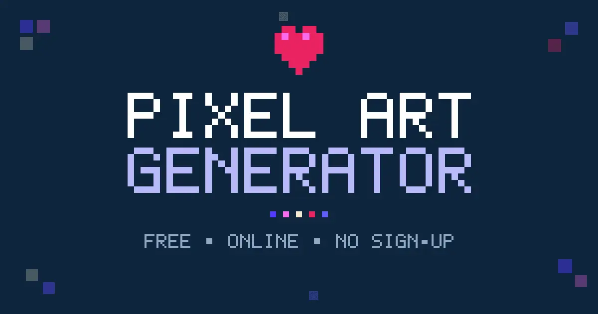 Screenshot 1 of Pixel Art Generator