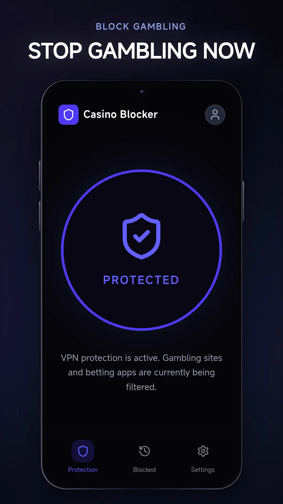 Screenshot 1 of Casino Blocker